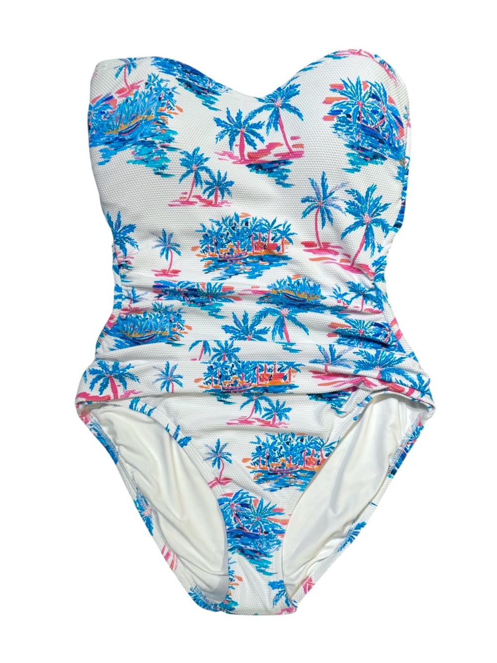 Tommy Bahama Island Cays Oasis Bandeau One Piece - Picture 5 of 13